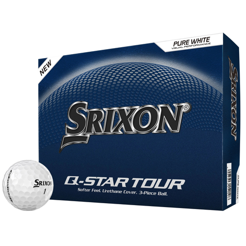 Srixon Q-Star Tour 6 Golf Balls White