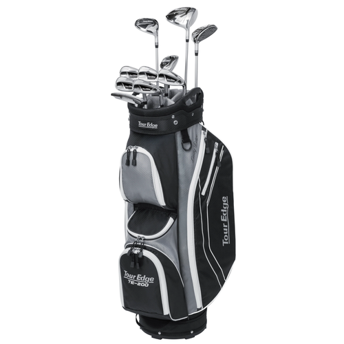 Tour Edge Women's TE-200 Package Set - Graphite Ladies Silver Black White