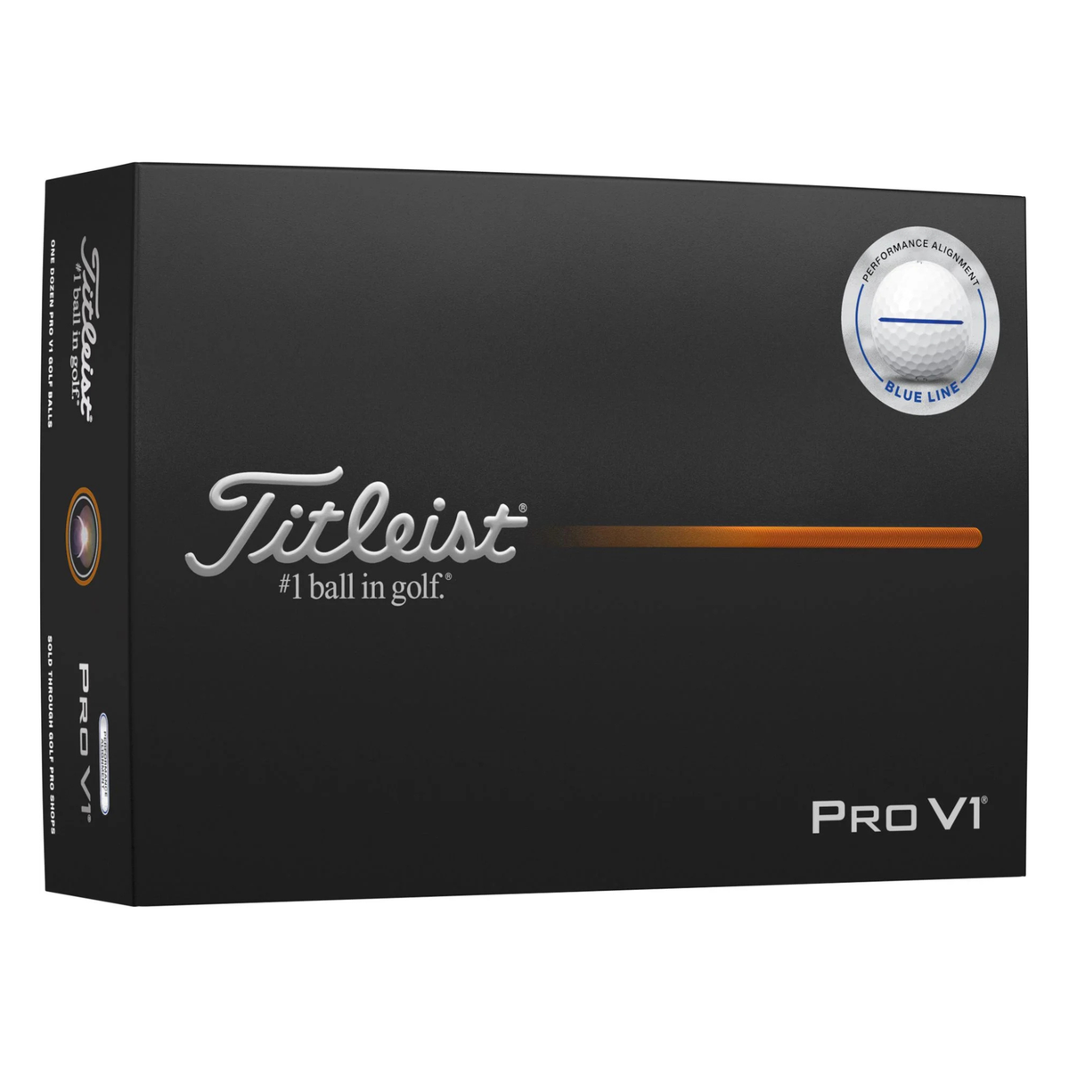 Titleist Pro V1 Performance Alignment Golf Balls Blue