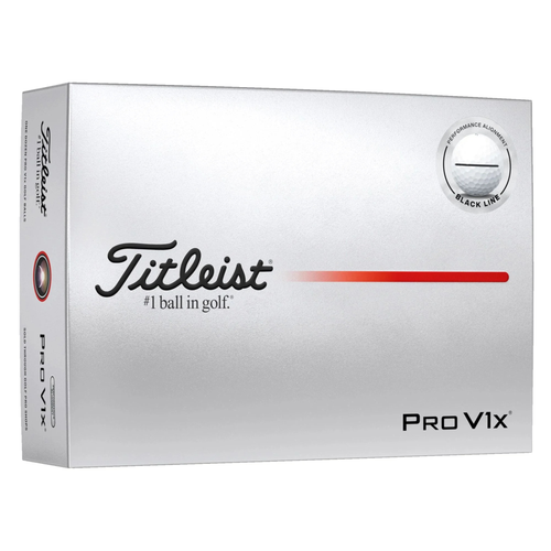 Titleist Pro V1x Performance Alignment Golf Balls Black