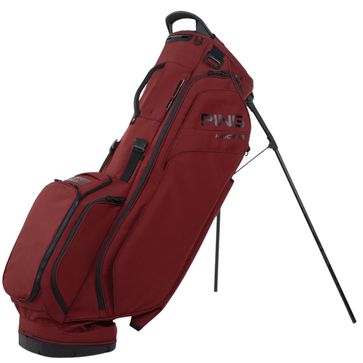 PING Hoofer Stand Bag Deep Red