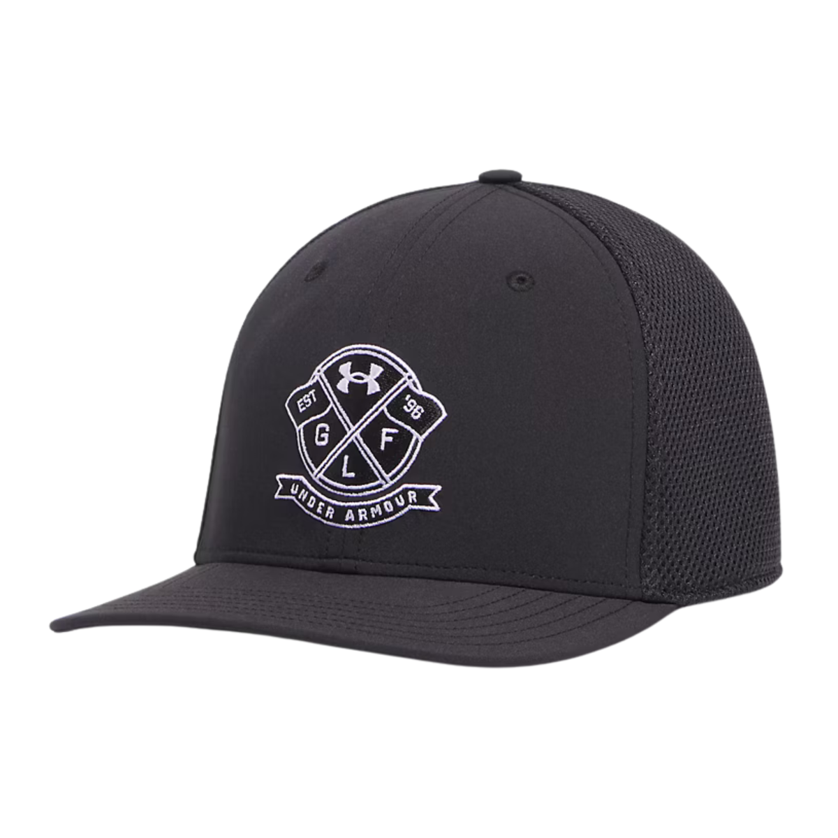 Under Armour Drive Mid Stretch Fit Golf Cap