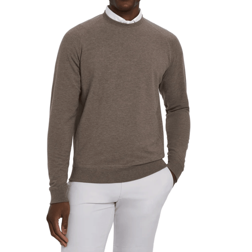 Holderness & Bourne The Kennedy Pullover Sweater Heathered Driftwood