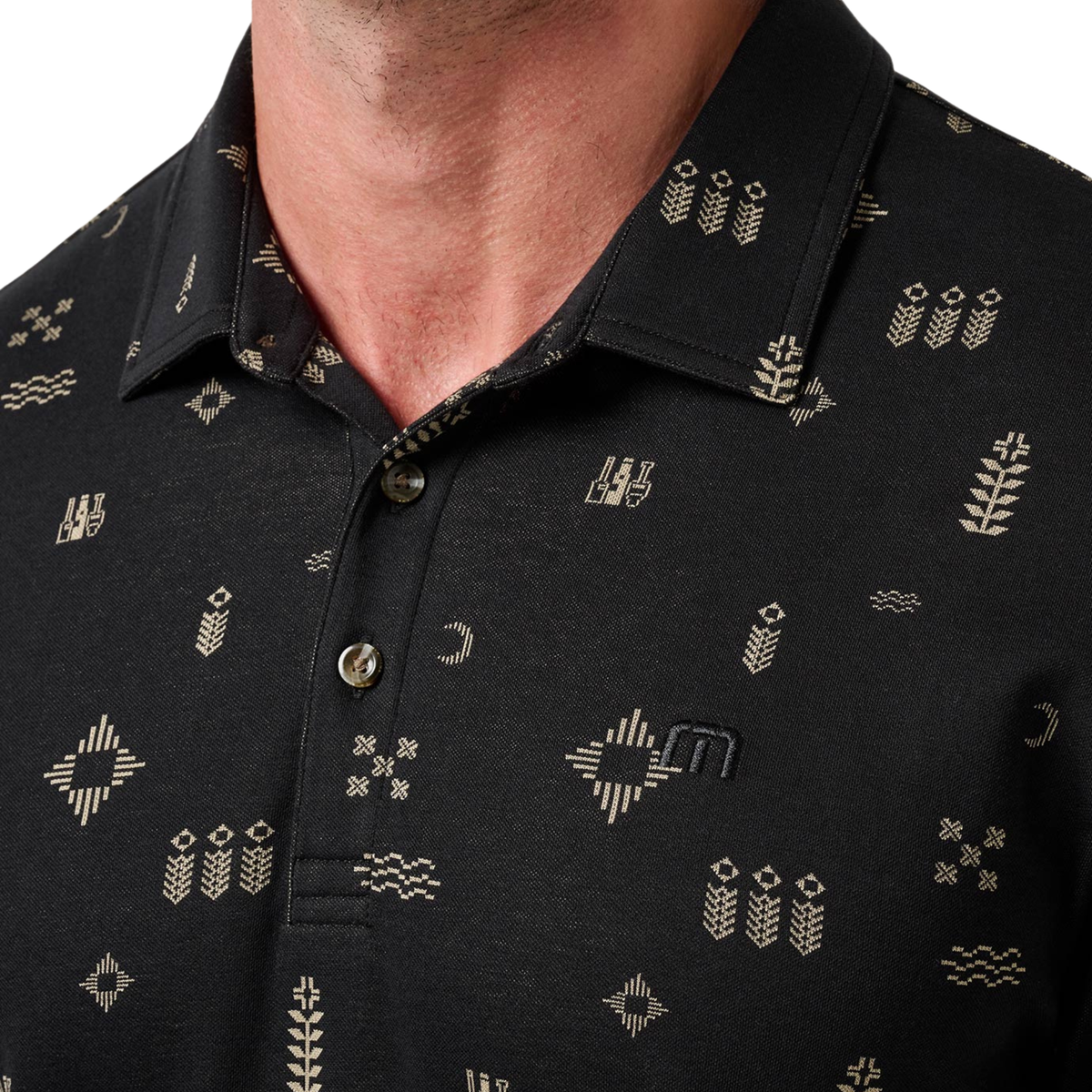 TravisMathew Weather Patterns Polo
