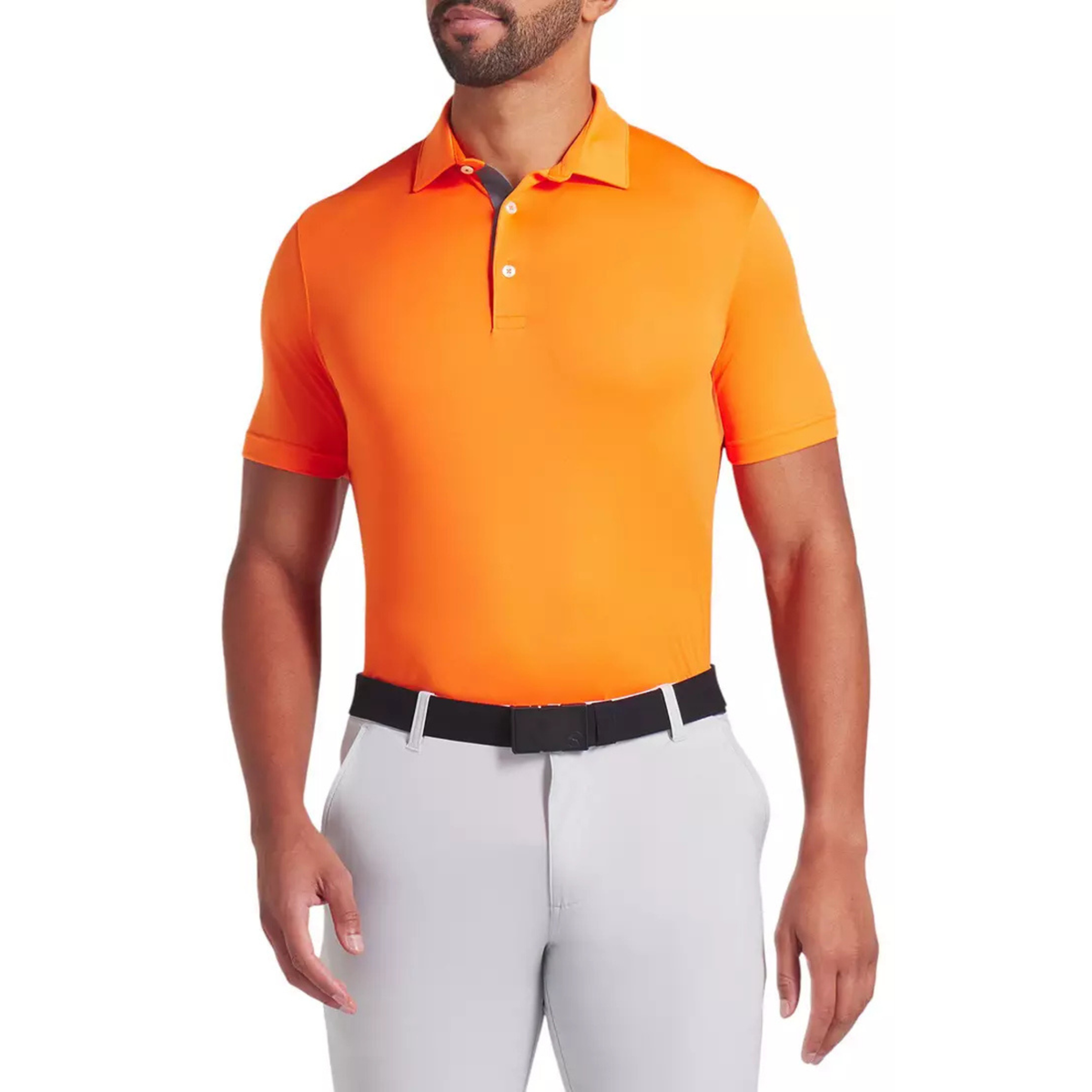 PUMA Pure 2.0 Golf Polo Rickie Orange