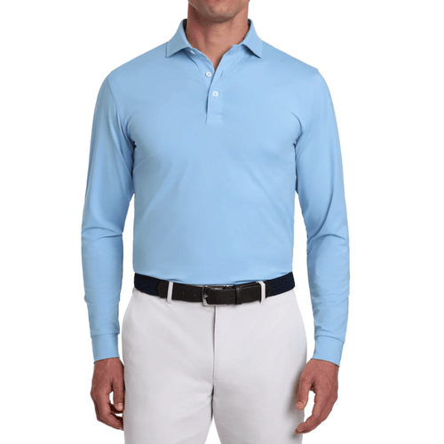 Holderness & Bourne The Farrell Long Sleeve Vista Blue