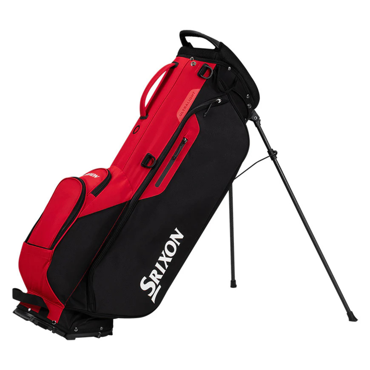 Srixon Ultra Light Stand Bag Black Red