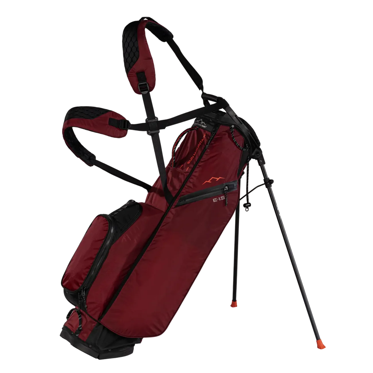 Sun Mountain 2026 Eclipse E-1.5 Stand Bag Black Garnet