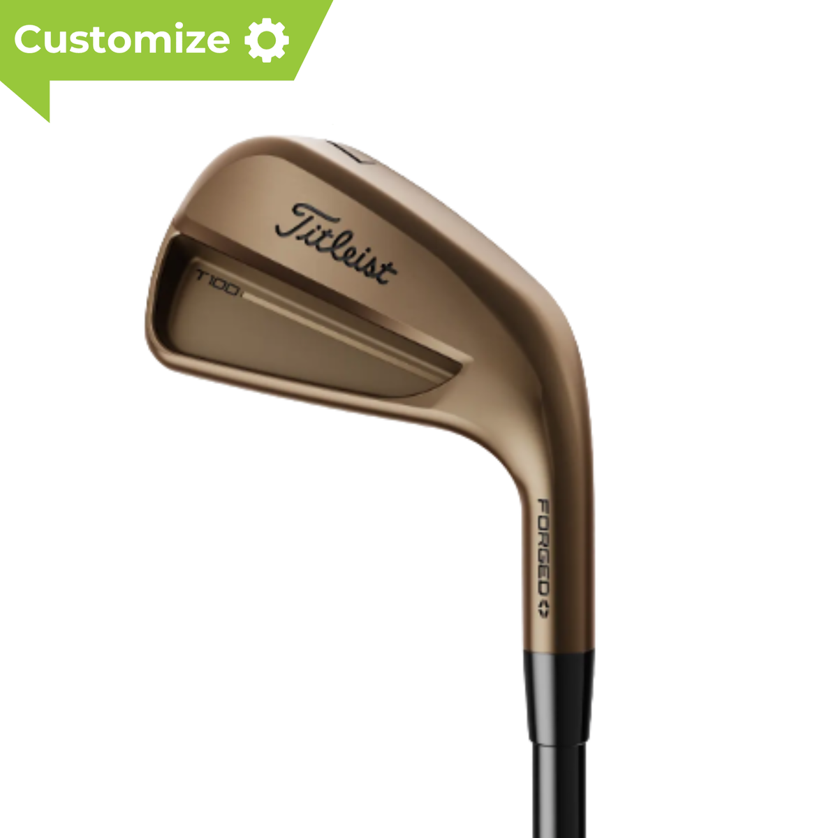 Titleist T100 4G Oil Can Irons (Steel) - Build Your Own