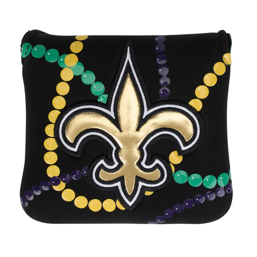 TaylorMade x NFL New Orleans Saints Headcover New Orleans Saints Mallet Putter