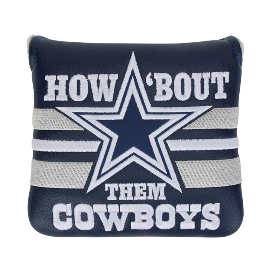 TaylorMade x NFL Dallas Cowboys Headcover Dallas Cowboys Mallet Putter