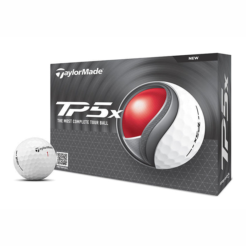 TaylorMade TP5x Golf Balls White