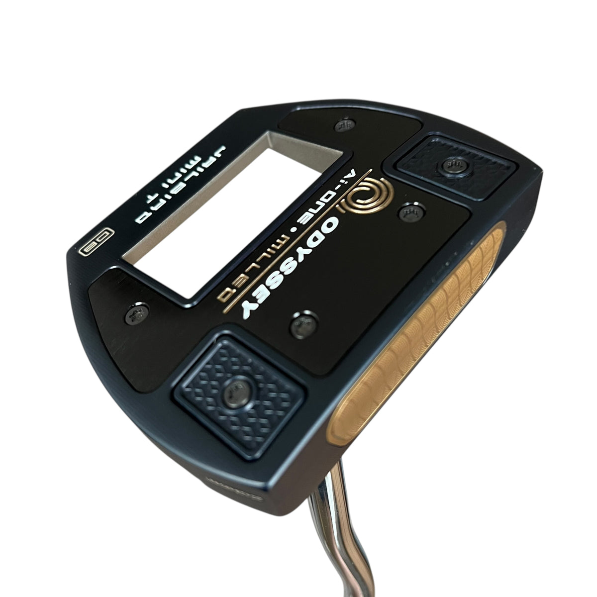 Odyssey Ai-ONE Milled Jailbird Mini T Putter - Double Bend - Indoor Demo Right 35"