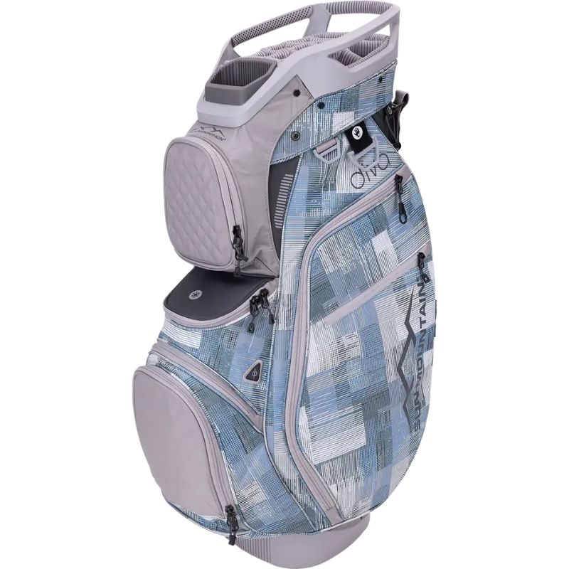 Sun Mountain 2024 Women's DIVA Cart Bag Steel Opa Crosshatch