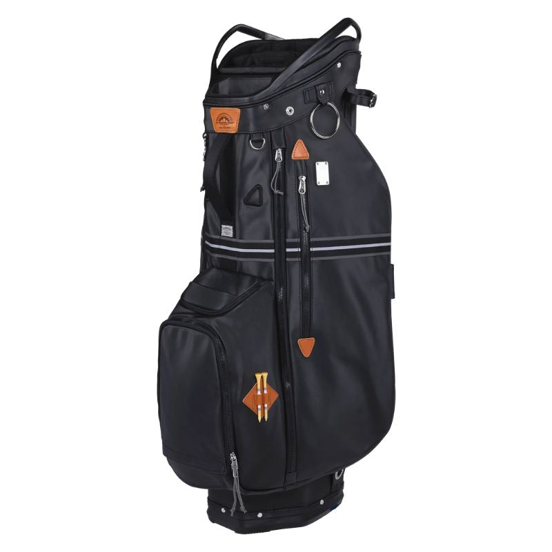 Sun Mountain 2023 Mid-Stripe 14-Way Cart Bag Black