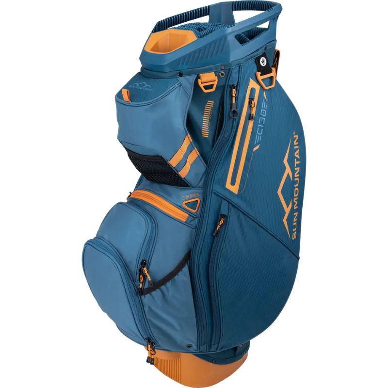 Sun Mountain 2024 C-130 Cart Bag Harbor Spruce Ochre