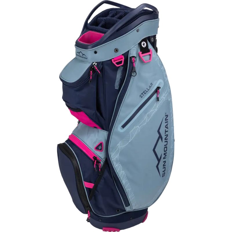 Sun Mountain Women's Stellar Cart Bag - Previous Season Navy Infinity Azalea