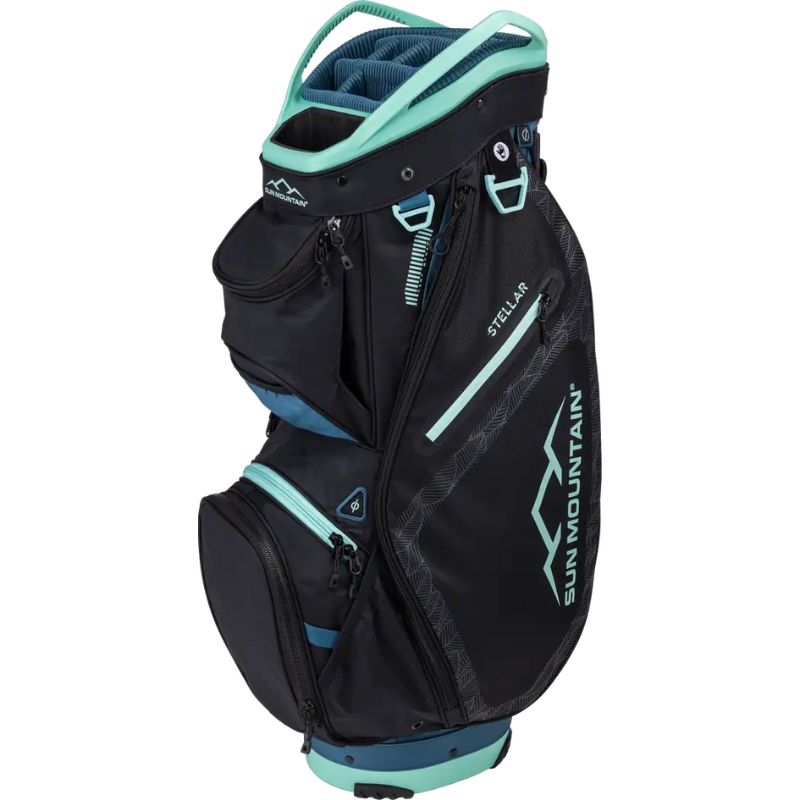 Sun Mountain Women's Stellar Cart Bag - Previous Season Spruce Black Mint