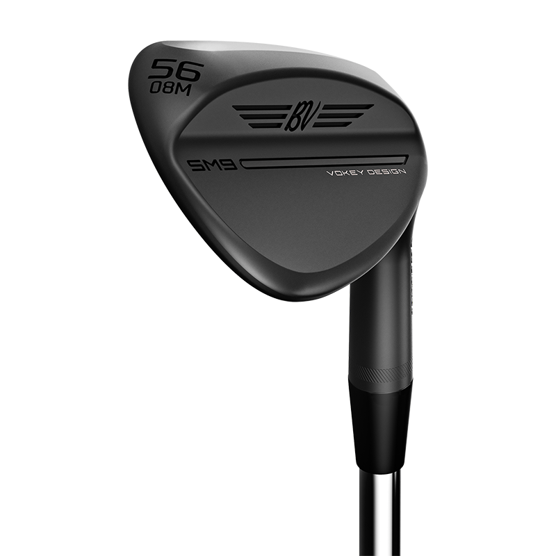 Titleist Vokey SM9 Wedge - Jet Black RAW - Store Display Demo Left 60.12 D Steel - True Temper AMT Black R300