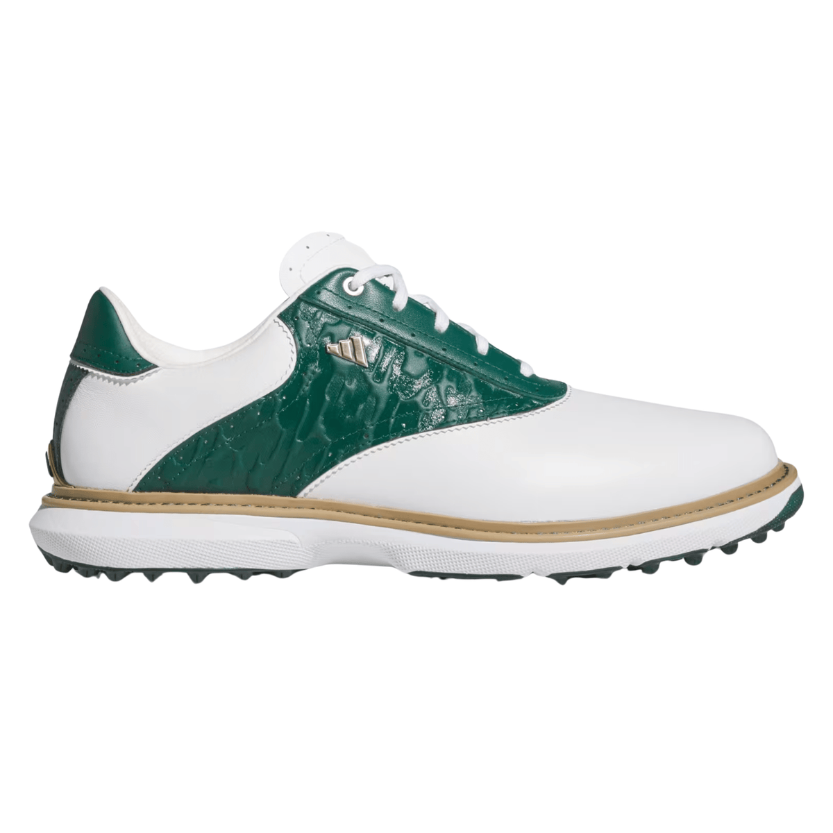 adidas MC70 Spikeless Golf Shoes Cloud White Collegiate Green Off White Medium