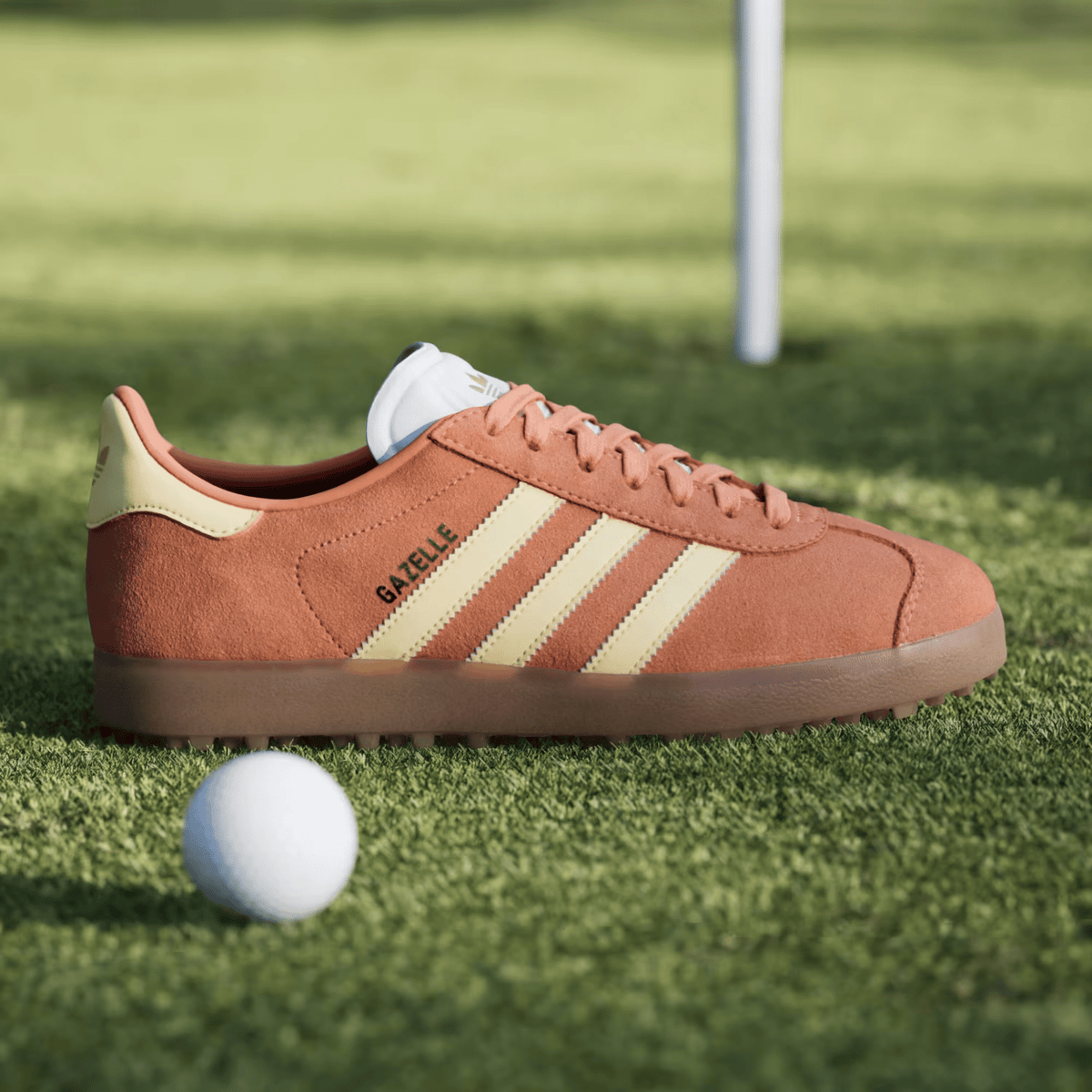 adidas Men's Gazelle Spikeless Golf Shoes