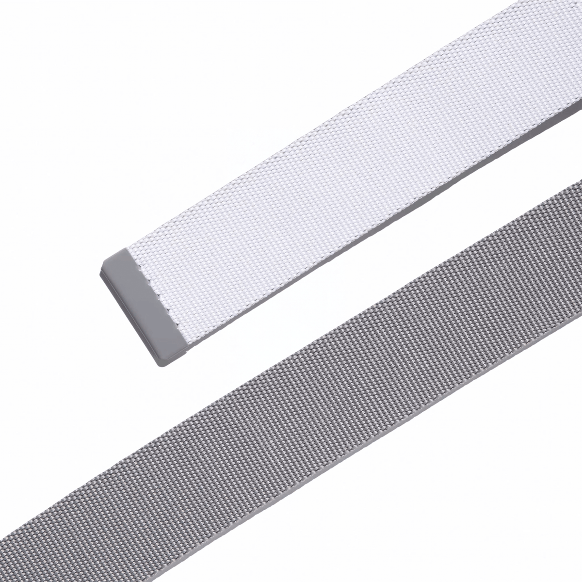 adidas Reversible Webbing Belt Grey Three/White Cut-to-size