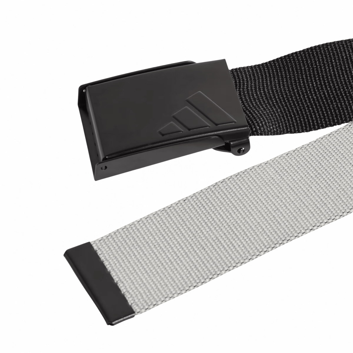 adidas Reversible Webbing Belt Black/Grey Two Cut-to-size