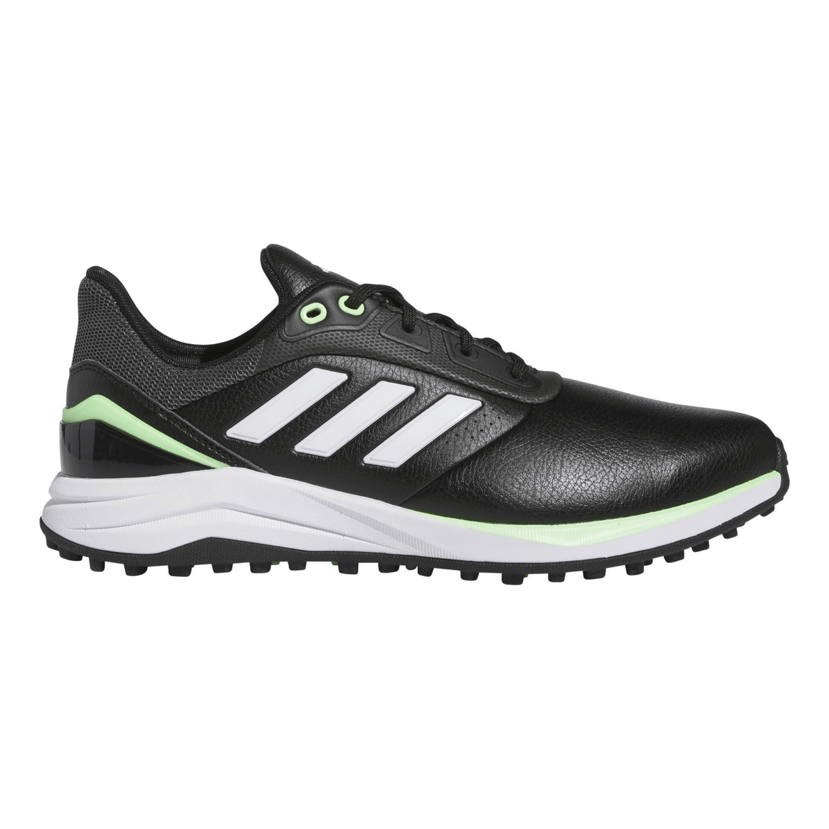 adidas Solarmotion Spikeless 24 Golf Shoes Coreblack white Greenspark