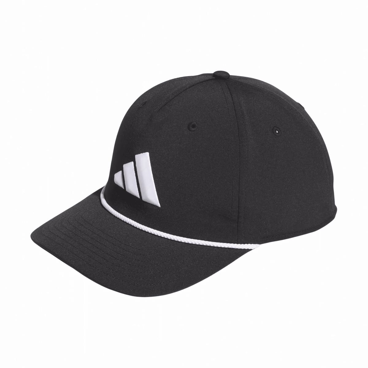 adidas Tour 5-Panel Hat Black/White OSFM