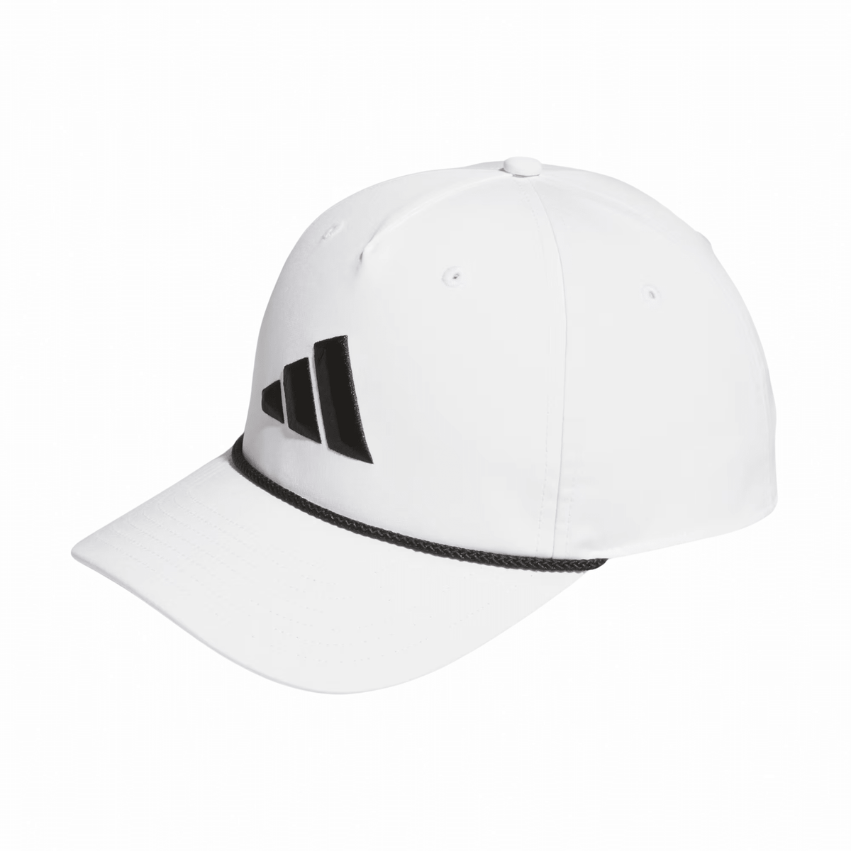 adidas Tour 5-Panel Hat White/Black OSFM