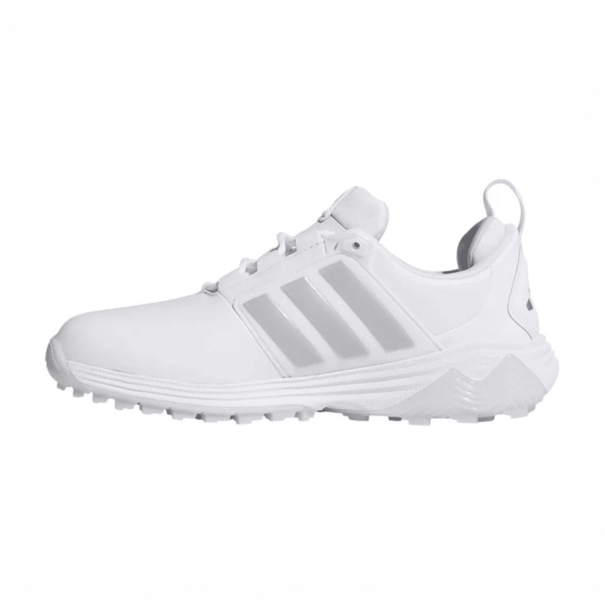 adidas Women's Adipower 26 Spikeless Golf Shoes Cloud White/Silver Metallic/Dash Grey Medium 5