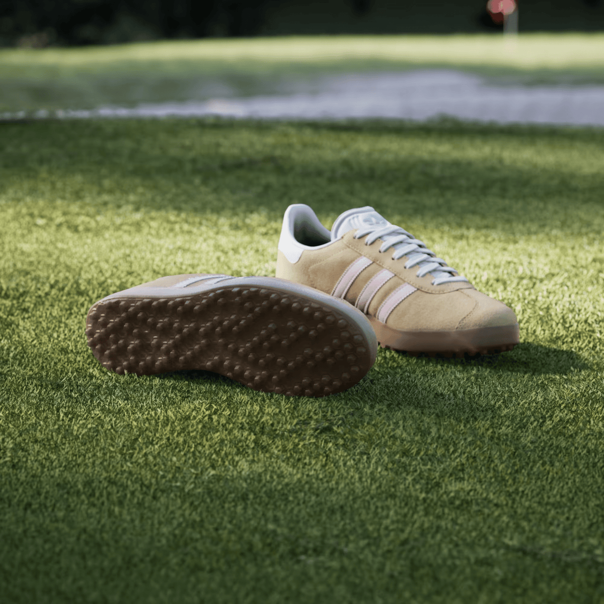 adidas Women's Gazelle Spikeless Golf Shoes
