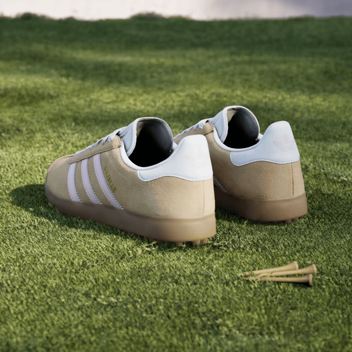 adidas Women's Gazelle Spikeless Golf Shoes
