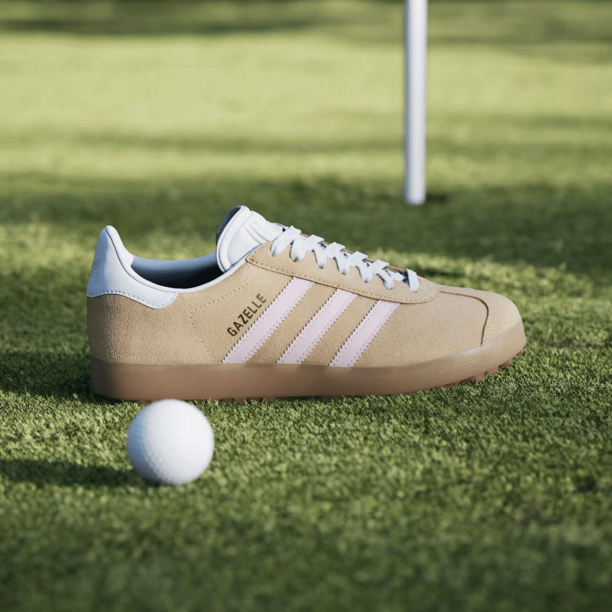 adidas Women's Gazelle Spikeless Golf Shoes