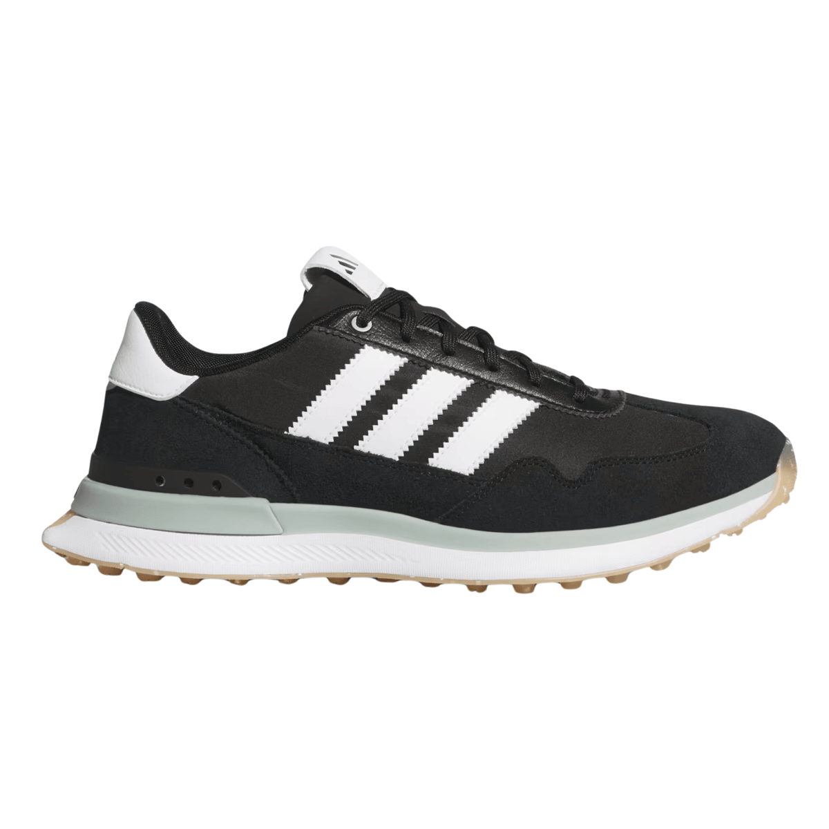 adidas Women's S2G Textile 26 Leather Spikeless Golf Shoes Core Black Cloud White Wonder Sage Medium