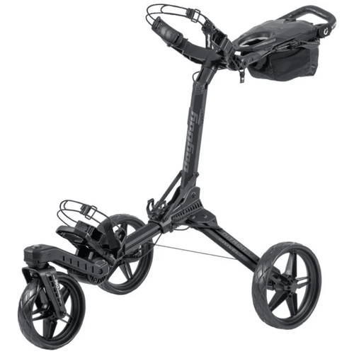 Bag Boy Nitron Auto-Open Swivel Push Cart Black Slate