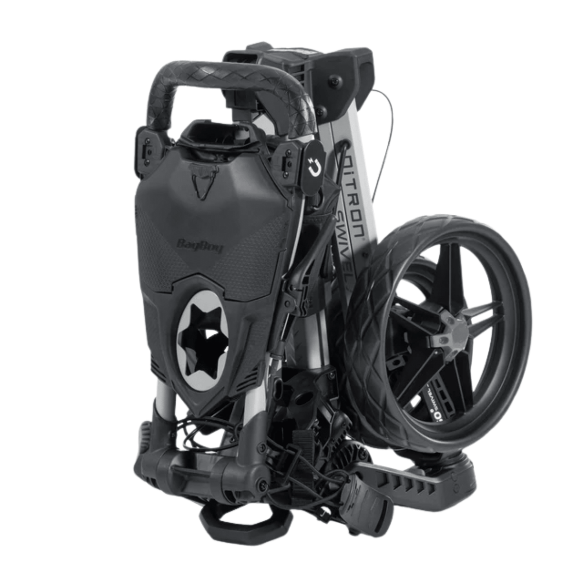 Bag Boy Nitron Auto-Open Swivel Push Cart