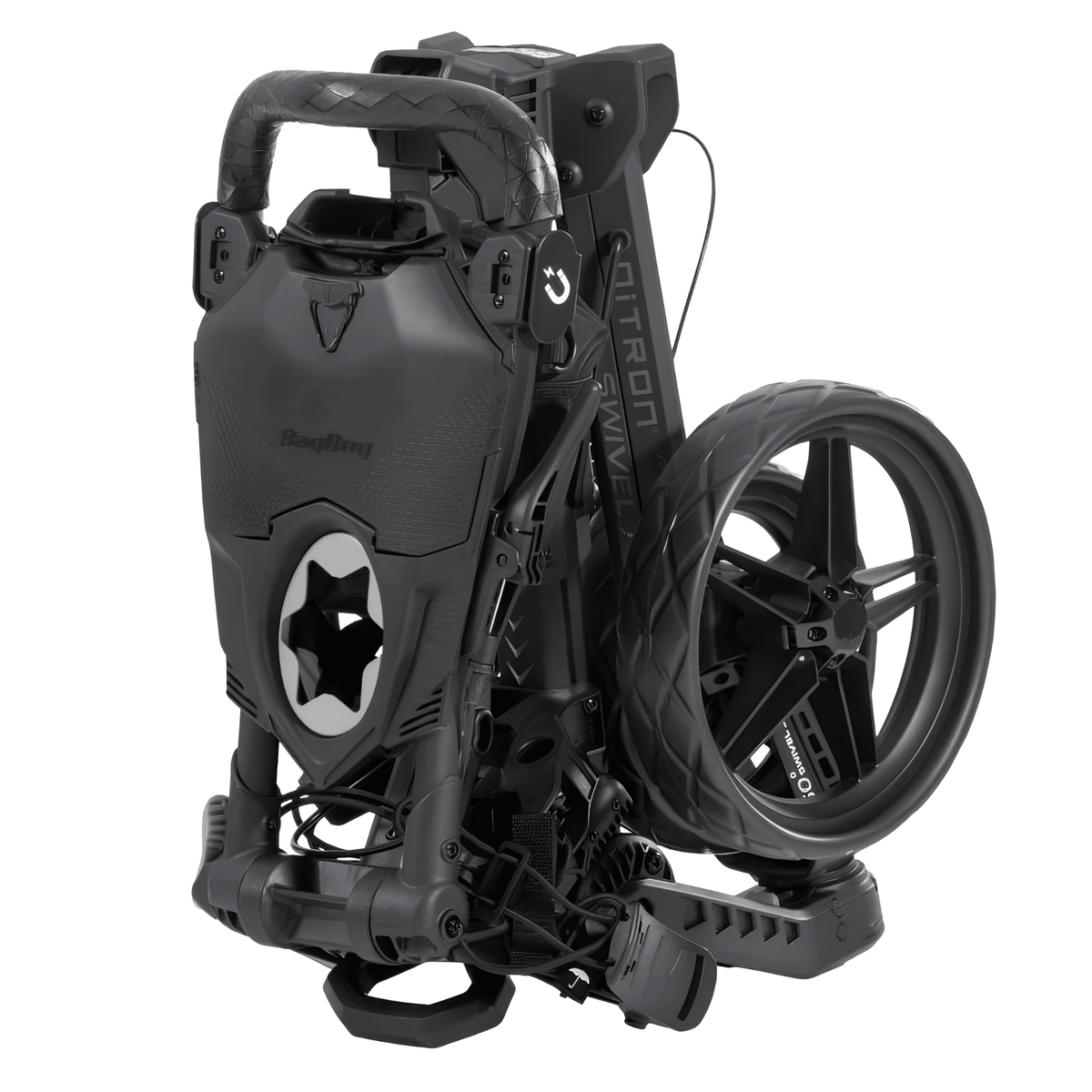 Bag Boy Nitron Auto-Open Swivel Push Cart