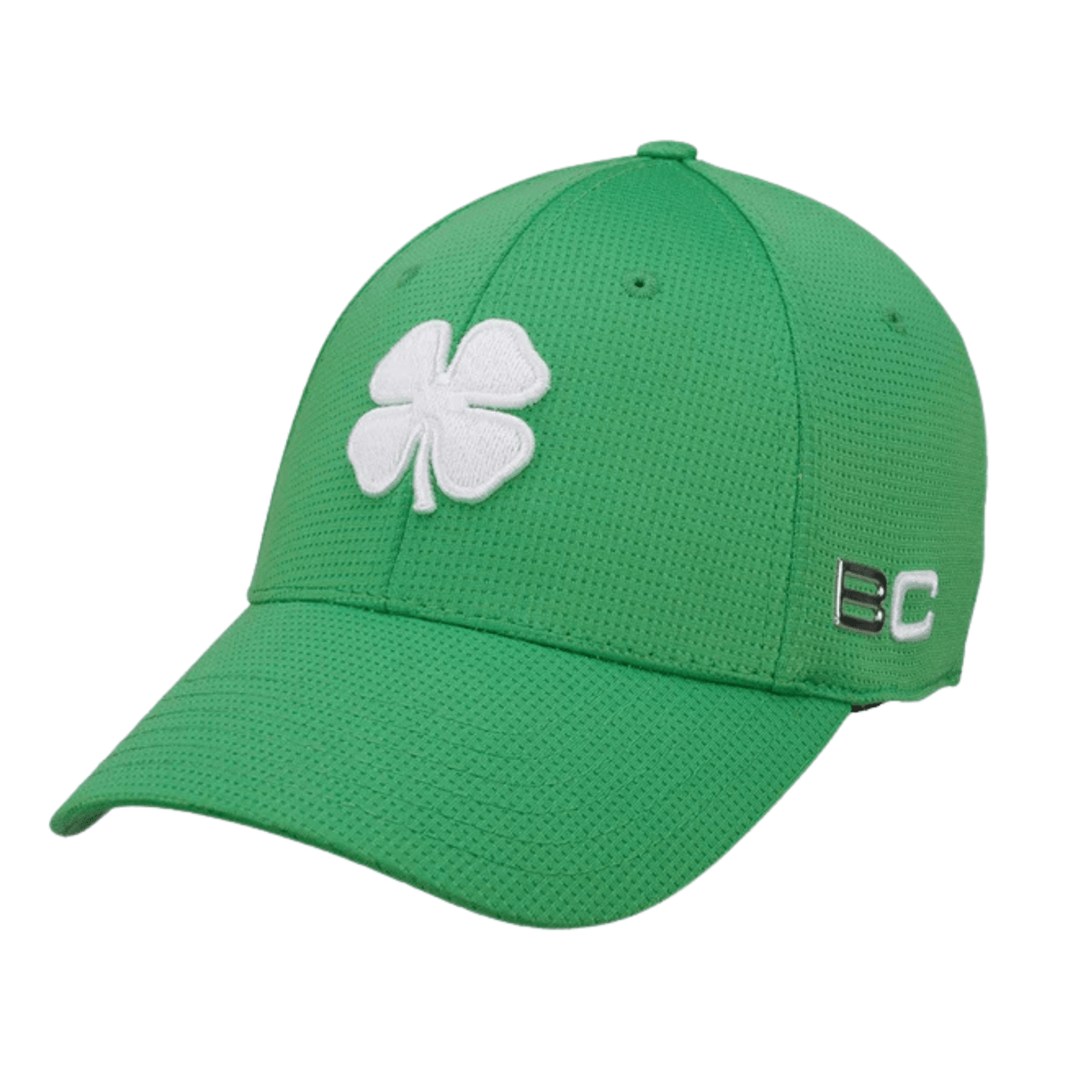 Black Clover FlexFit Hat Electric Green White