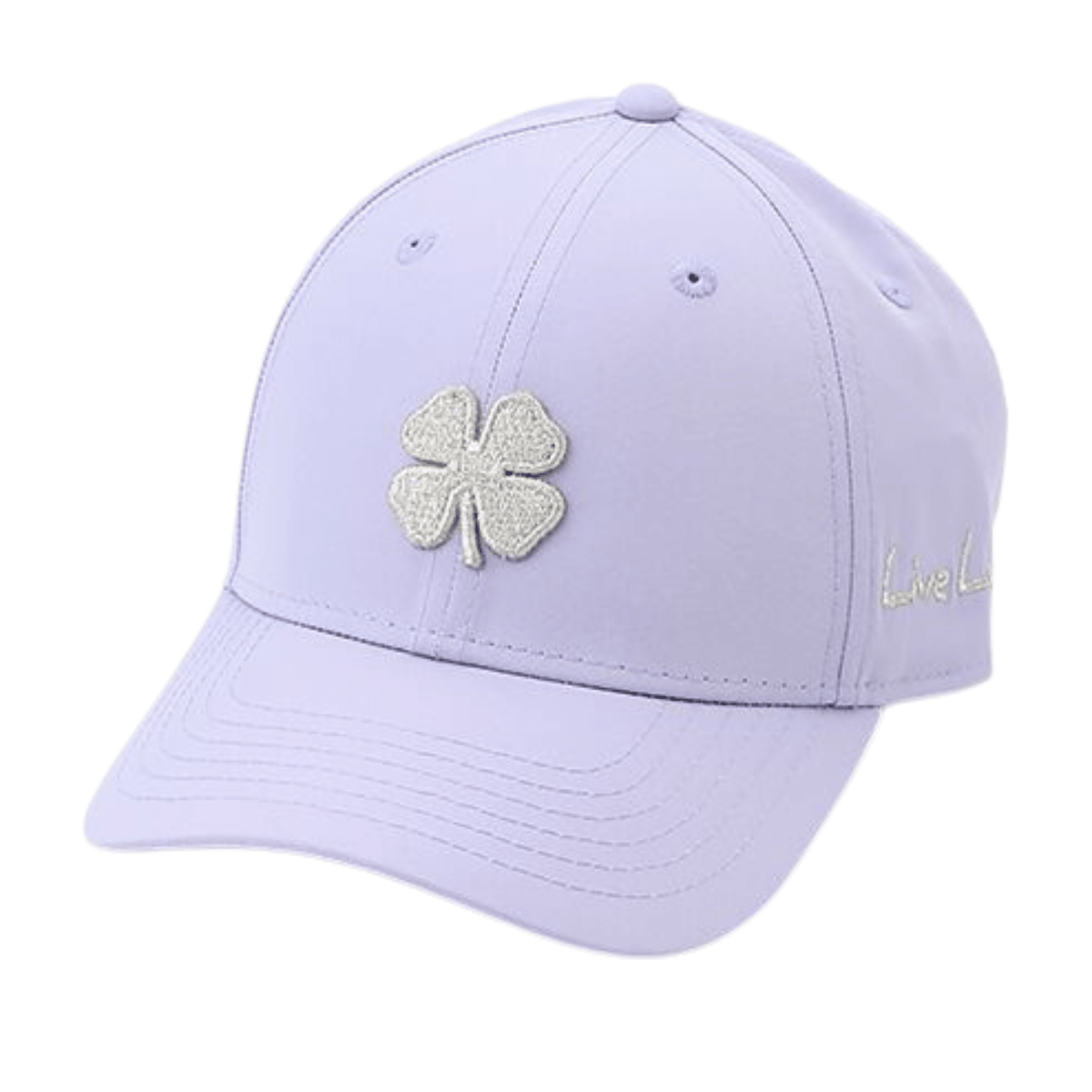 Black Clover Ladies Hollywood Hat Lavender Silver OSFA