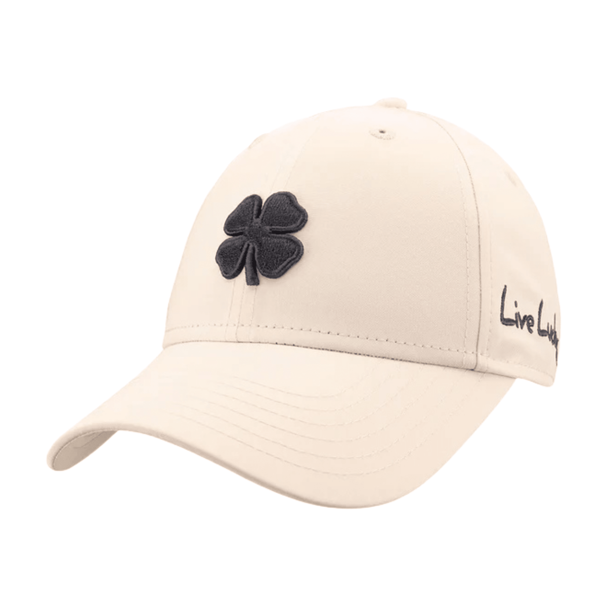 Black Clover Ladies Hollywood Hat Cream Black OSFA