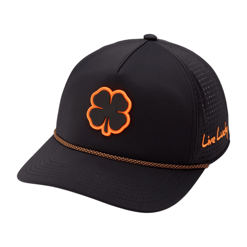 Black Clover Neon Nights Hat Black Orange OSFA