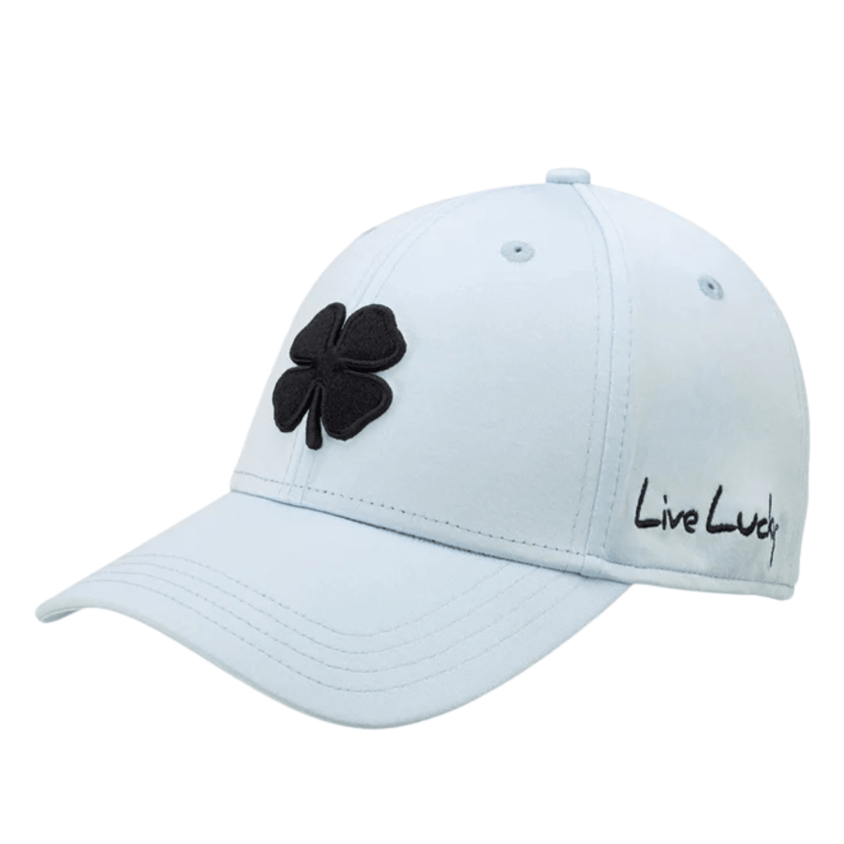 Black Clover Premium Clover Adjustable Hat Ice Blue Black OSFA