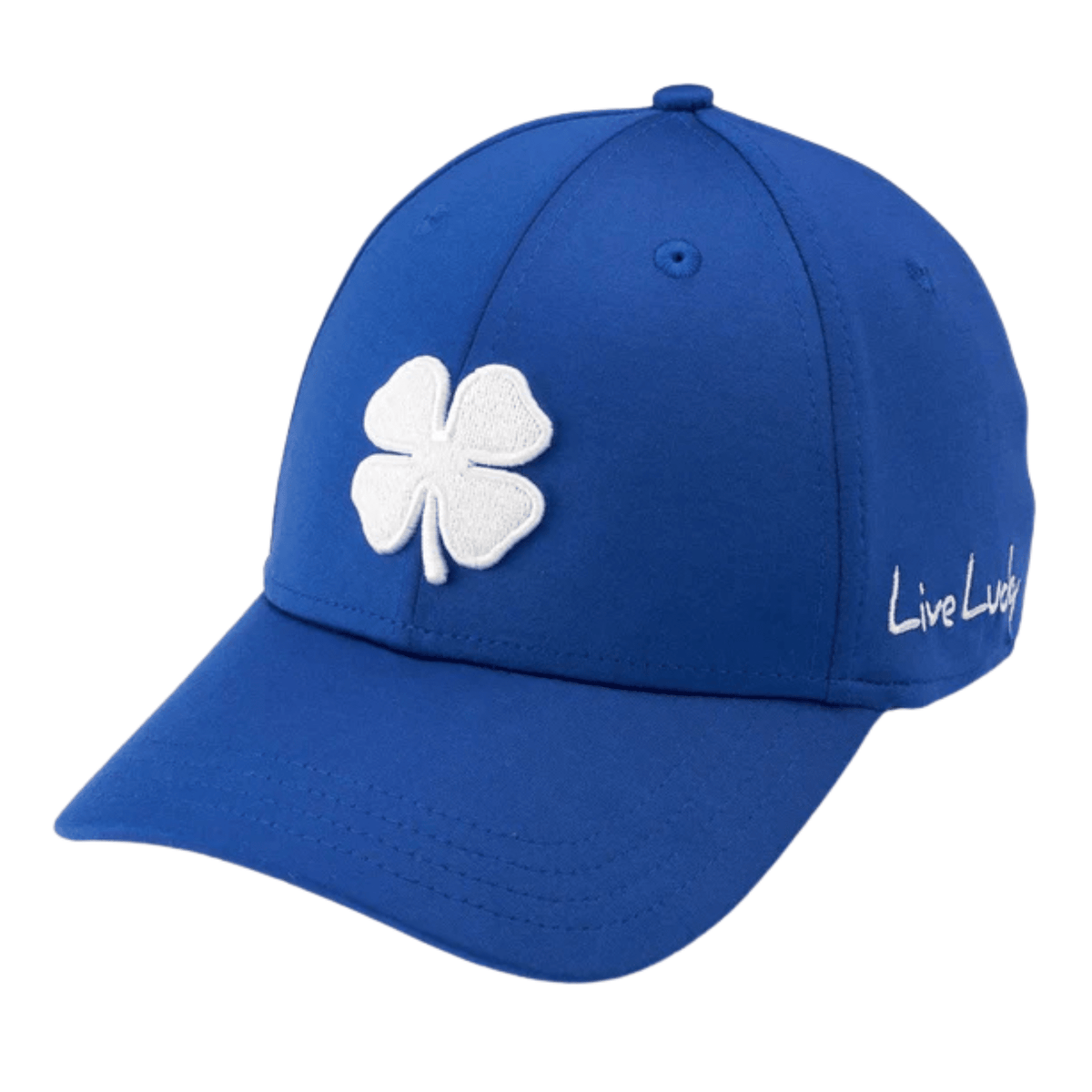 Black Clover Premium Clover Adjustable Hat Royal Blue White OSFA