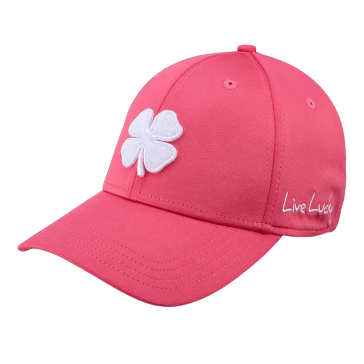 Black Clover Premium Clover Adjustable Hat Pink White OSFA