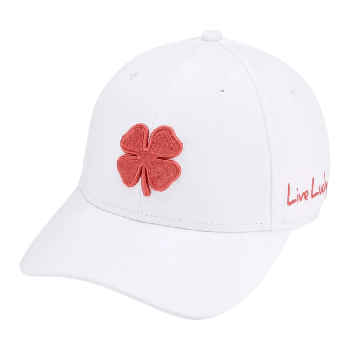 Black Clover Premium Clover Adjustable Hat White Brandy OSFA