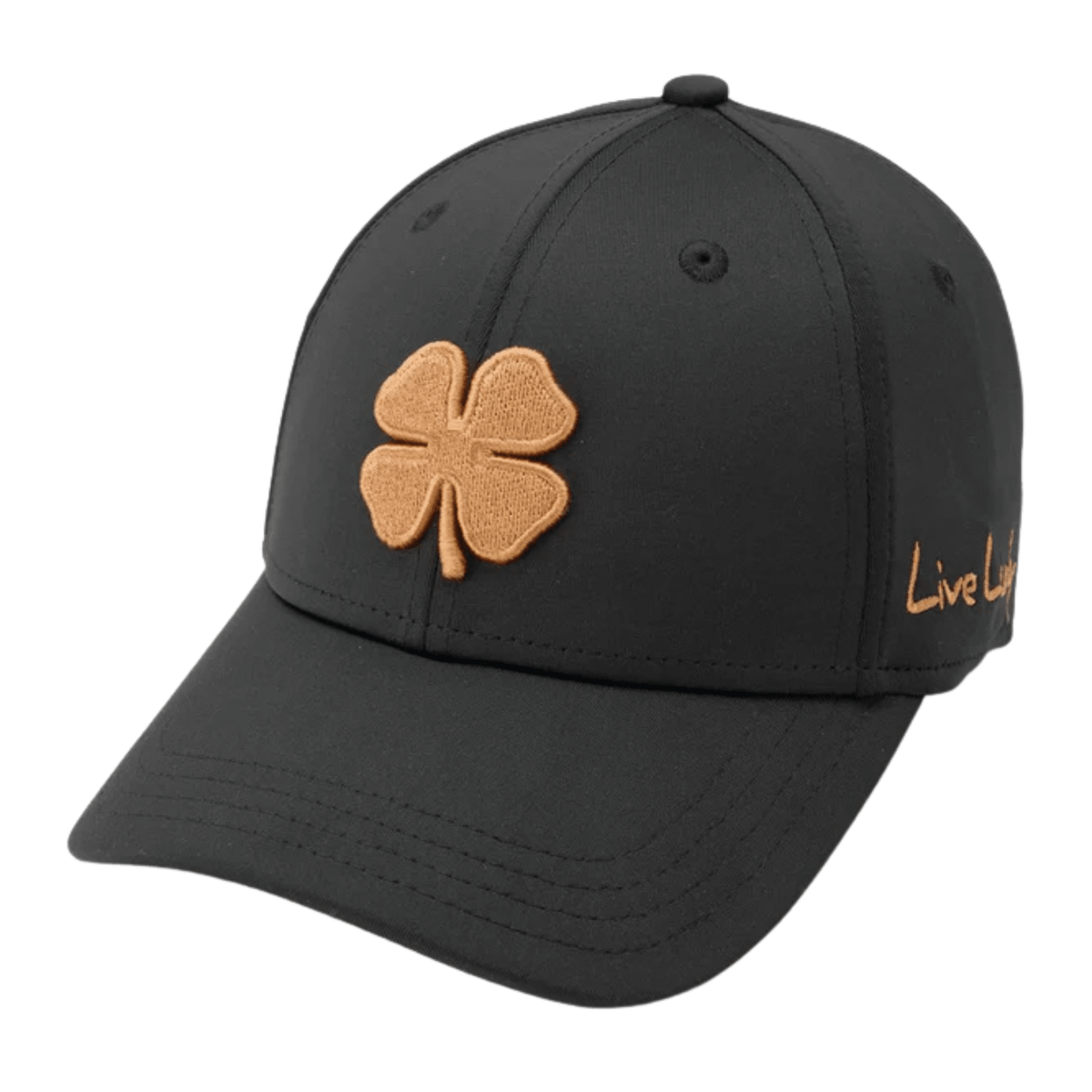 Black Clover Premium Clover Adjustable Hat Black Bronze OSFA