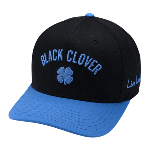 Black Clover Timeless Hat Black Royal Blue OSFA