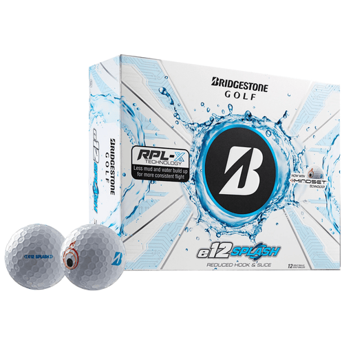 Bridgestone e12 Splash Golf Balls White