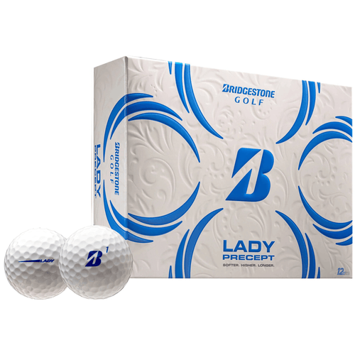 Bridgestone Lady Precept Golf Balls White